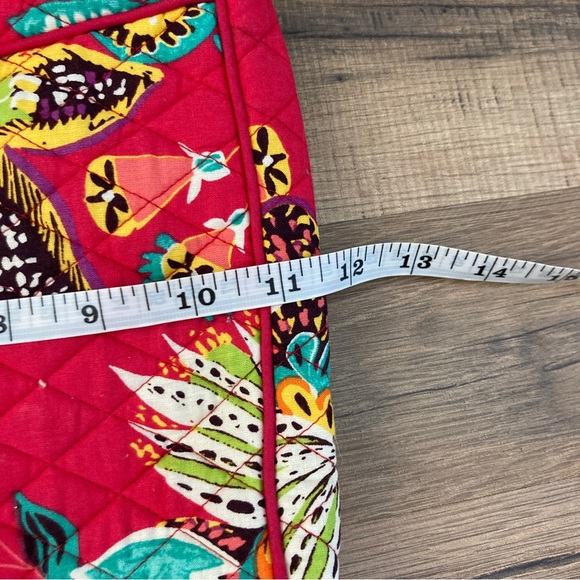 Vera Bradley Hadley Pink Floral Rumba Crossbody Triple Zip Hipster Bag - Picture 4 of 6